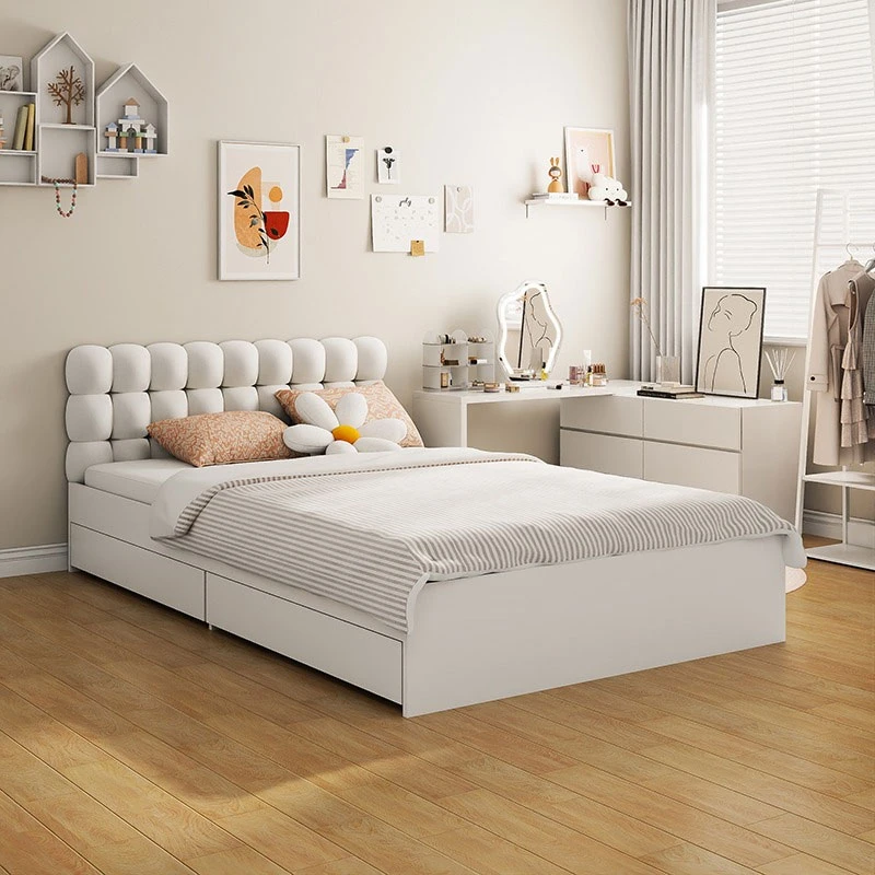 https://noithatmavang.com/Giường ngủ hiện đại không kèm tab vân gỗ trắng GP342